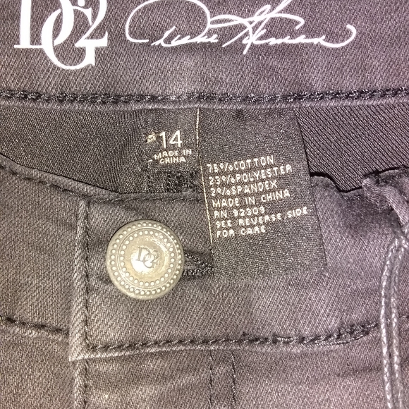 💋 HSN🖤 DG2 DianeGilman BLACK Stretch Sequin Fringe Hem - Picture 4 of 7